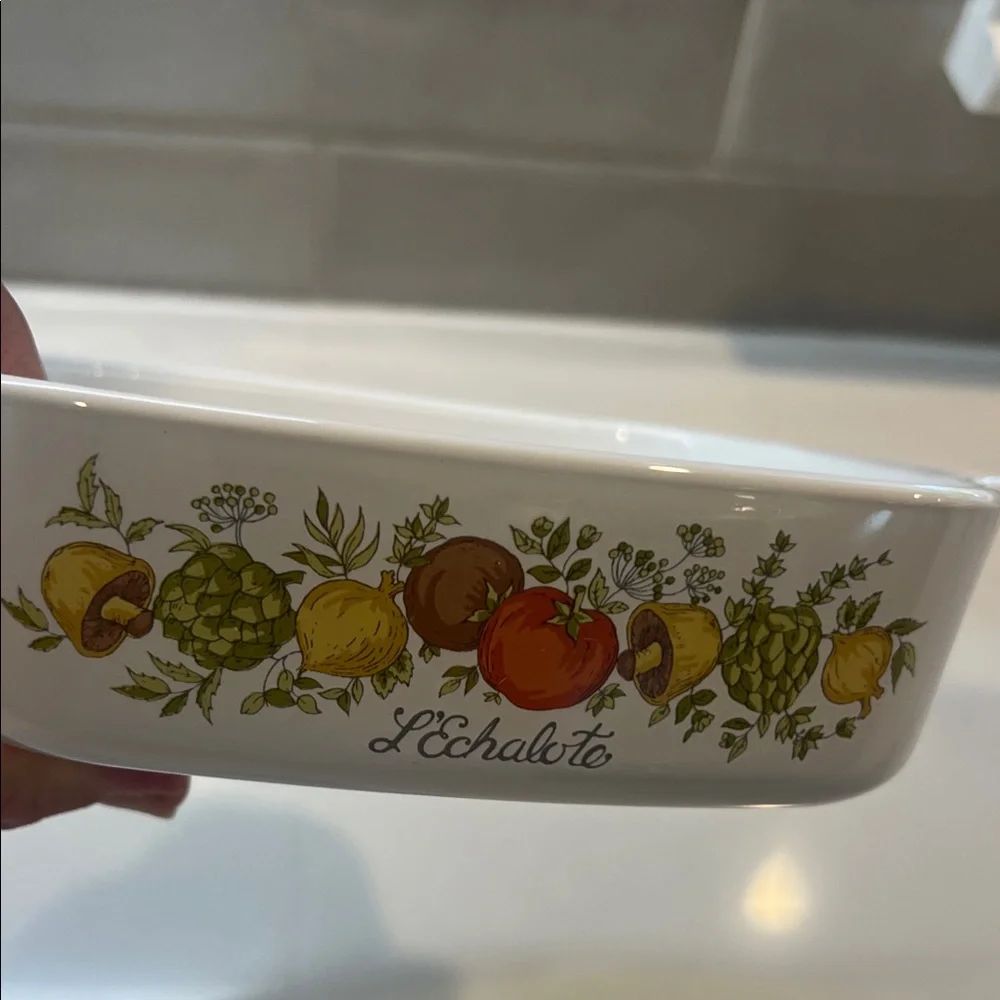 Vintage Corning Ware 1 Quart Casserole Dish A-1-B Spice of Life Pyrex Vintage